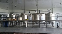 Mixing tank set